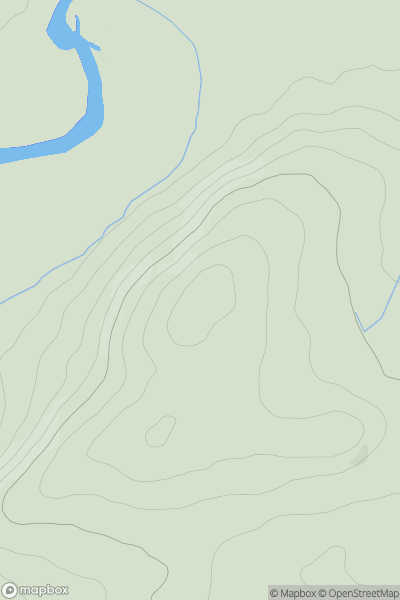 Thumbnail image for White Hill [The River Tweed to the English Border] [NT003332] showing contour plot for surrounding peak